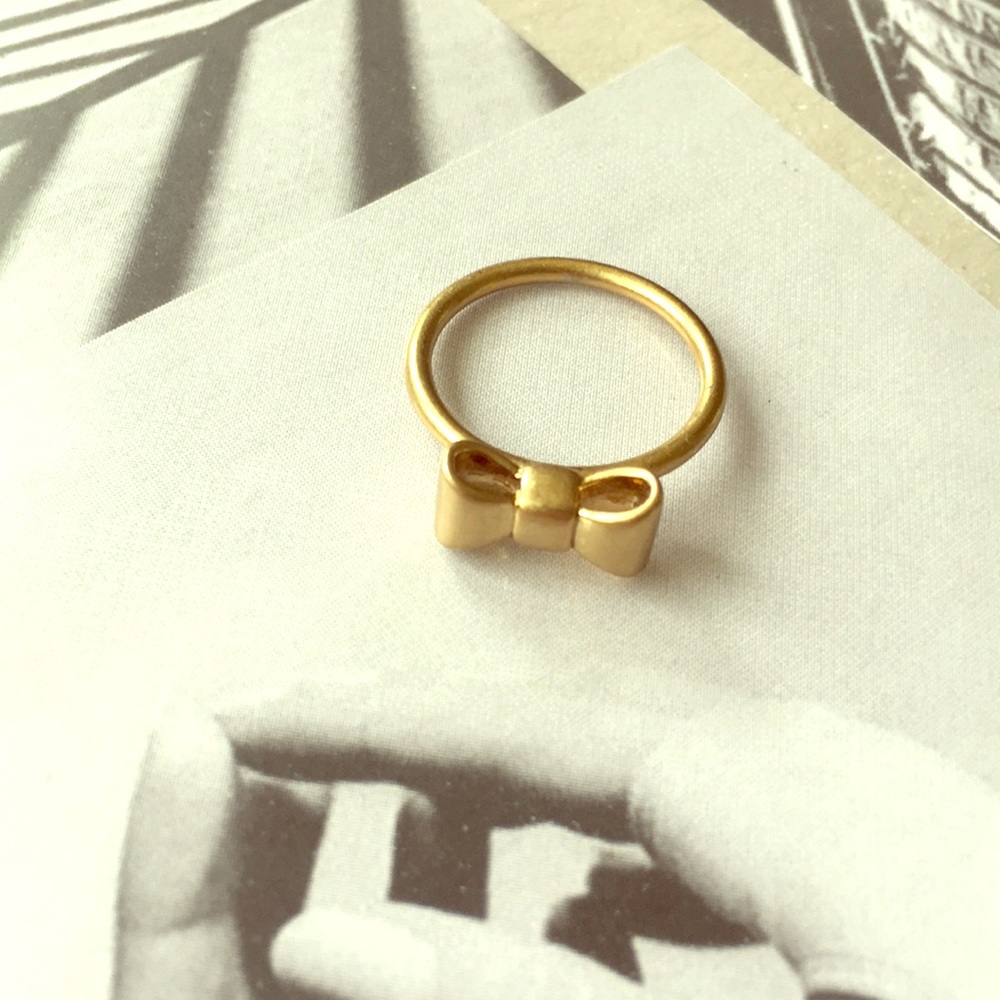 MOVING SALE Madewell Bow Ring